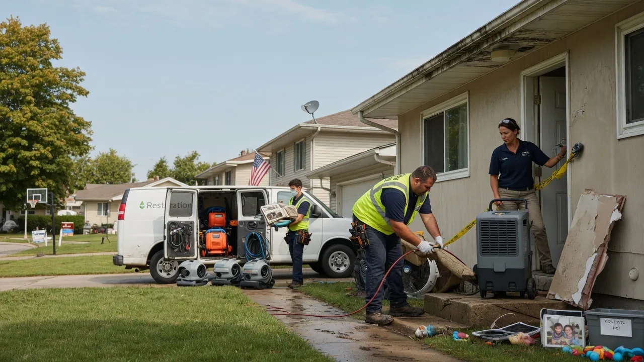 Water Damage Restoration in North Hampton, OH near me